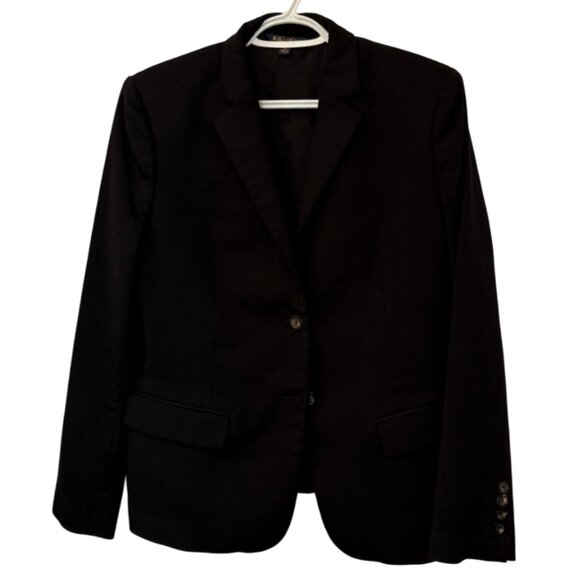 Brooks Brothers black Stellita fit single-breasted blazer size 12 - Picture 2 of 4